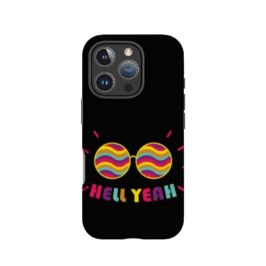 Pride Month - Hell Yeah - Rainbow Glasses IPhone Cases