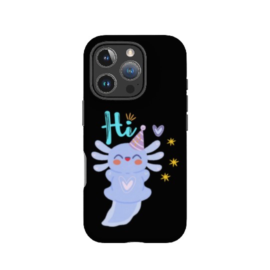 Baby Axolotl Art - 2 IPhone Cases