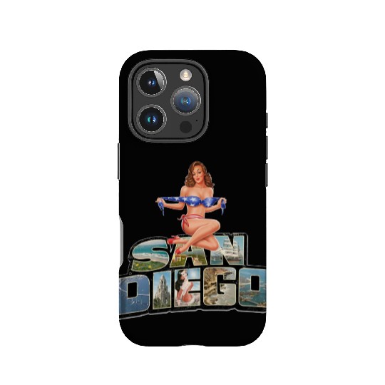 San Diego Pin Up IPhone Cases