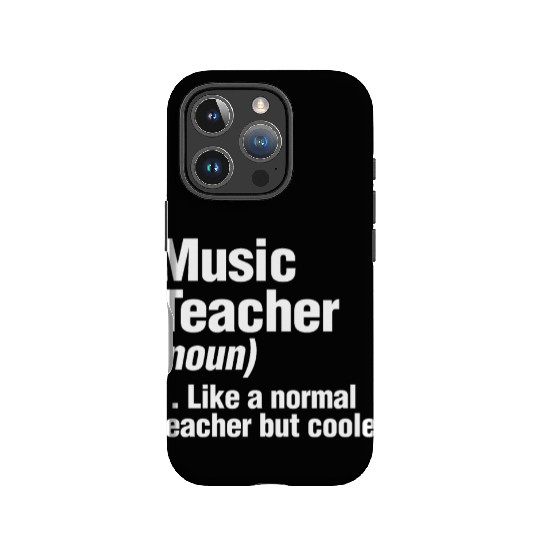 Music Teacher Back To School Musician Chorus Band IPhone Cases