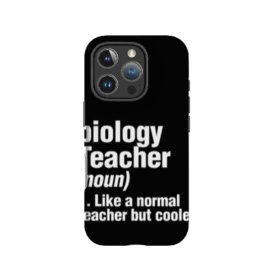 Biology Teacher Definition Science Biologist IPhone Cases