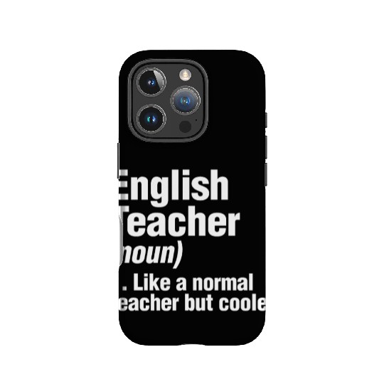 English Teacher IPhone Cases Back To School Writer