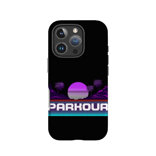 Parkour Free Running Traceur 80S IPhone Cases