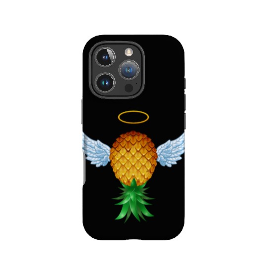 Cute Swinger Upside Down Pineapple Angel Wings IPhone Cases