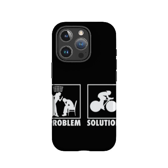 Cycling Cyclist Statement Problem Solution. IPhone Cases