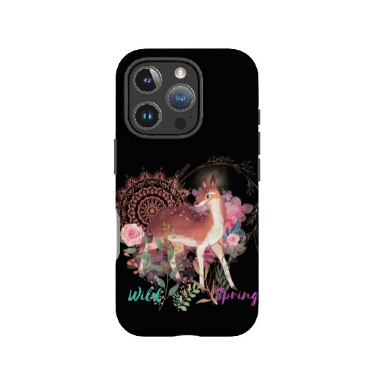 Sweet Deer In Wild Spring - 10 IPhone Cases