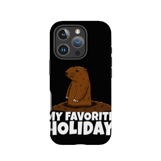 My Favourite Holiday Groundhog IPhone Cases