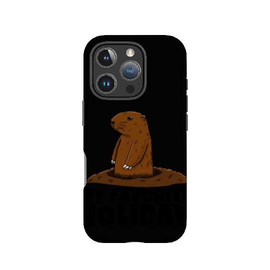 My Favourite Holiday Groundhog IPhone Cases
