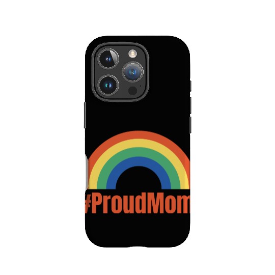 Rainbow ProudMom Design IPhone Cases