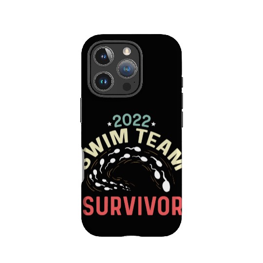 Swim Team Survivor Pediatrician Gift IPhone Cases