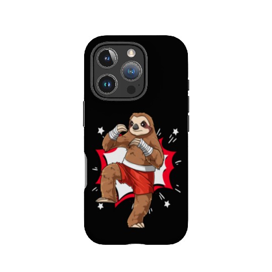 Sloth Karate Taekwondo MMA Judo IPhone Cases