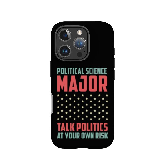 Talks Politics College Student Gift IPhone Cases