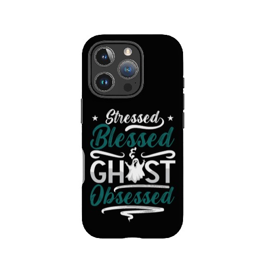 Ghost Hunter Stressed Blessed Ghost Hunting Hunt IPhone Cases