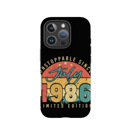 Building Year 1986 In July IPhone Cases