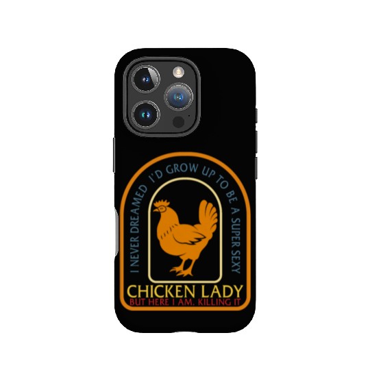 Super Sexy Chicken Lady IPhone Cases, Chicken Farmer