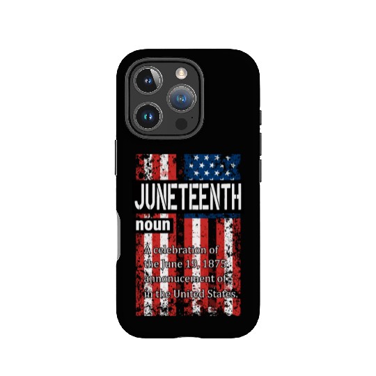 Juneteenth Black History Day Pride Gift IPhone Cases