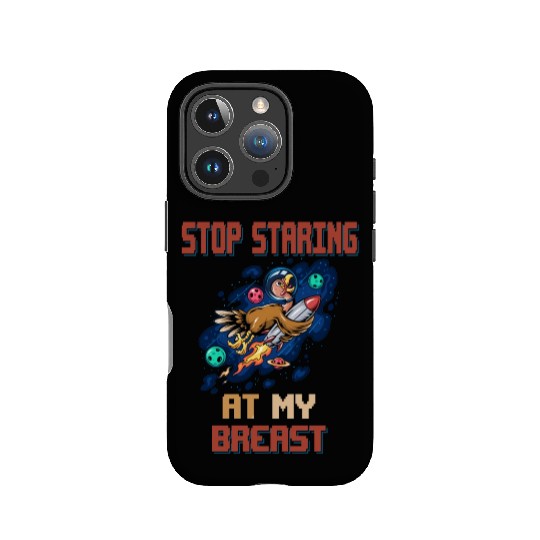 Stop Staring A My Breasts, Turkey Funny Sarcastic IPhone Cases