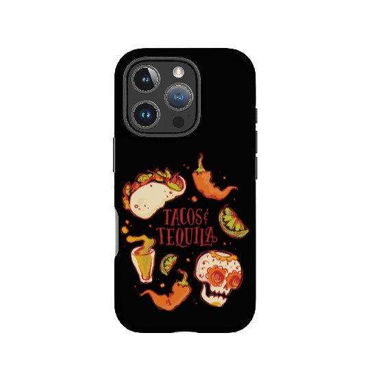 Tacos and Tequila Mexican Fiesta Tacos and Tequila IPhone Cases