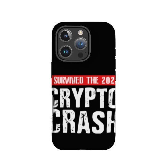 I SURVIVED THE 2022 CRYPTO CRASH RETRO IPhone Cases