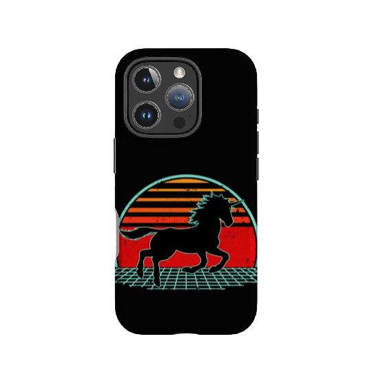 Unicorn Retro Vintage 80s Horse Lover IPhone Cases