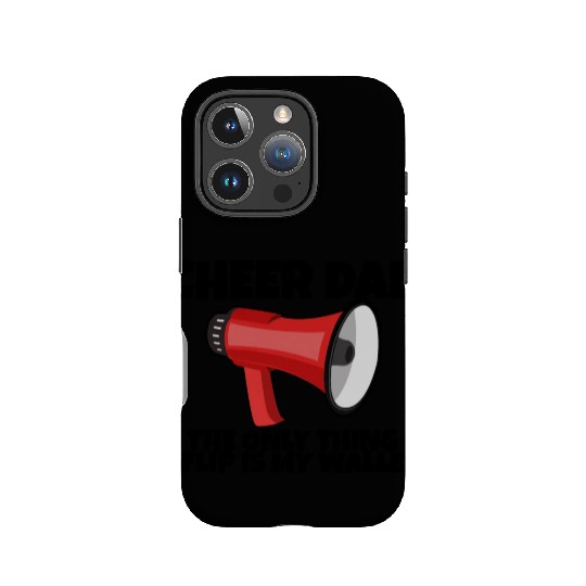 Cheer Dad, The Only Thing I Flip Is My Wallet 5 IPhone Cases