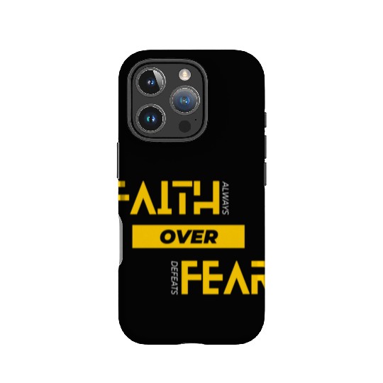 Faith Over Fear IPhone Cases