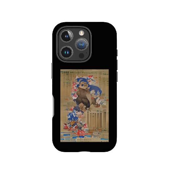 Obama 10 Inu Featured in Acient Alien Newspaper IPhone Cases
