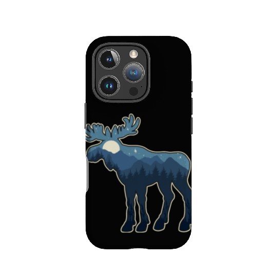 Wild Adventure Moose IPhone Cases