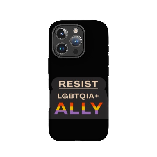 Resist pride IPhone Cases