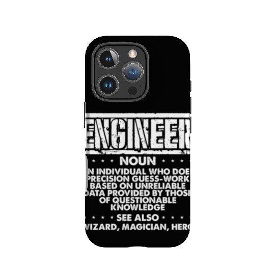 Engineer Gifts Precision Guesswork Wizard IPhone Cases