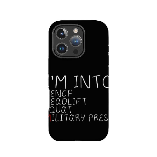 I'm Into BDSM Bench Squat Deadlift Military Press5 IPhone Cases