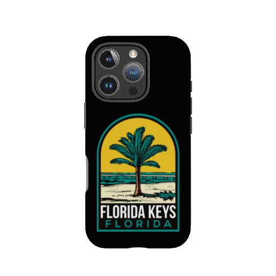 Florida Keys Vintage Beach IPhone Cases