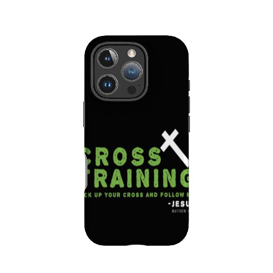 Christian Cross Training Running Bible Design IPhone Cases