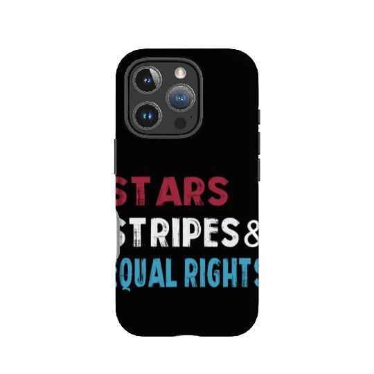 Stars Stripes and Equal Rights 4th of July Women's IPhone Cases