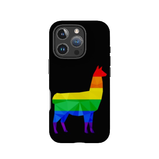 Colorful Llama LGBTQ Gay Pride Rainbow Flag Alpaca IPhone Cases