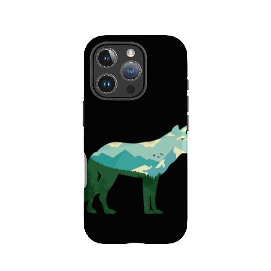 Mountain Wolf IPhone Cases
