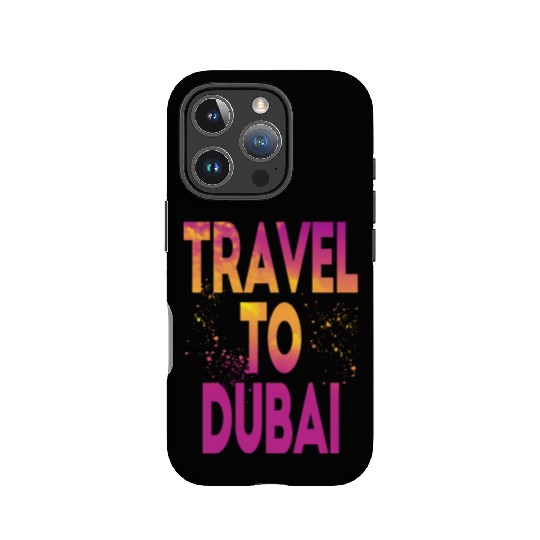 Travel To Dubai IPhone Cases