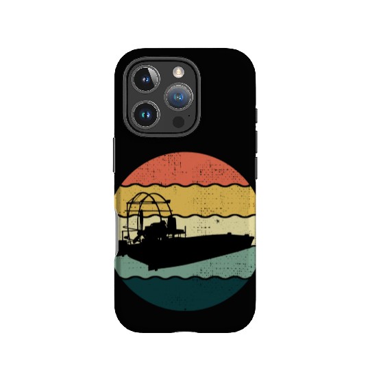 Airboat Fanboat Airboating Planeboat Swamp boat IPhone Cases