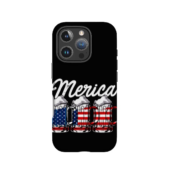 Beer USA Flag Merica IPhone Cases