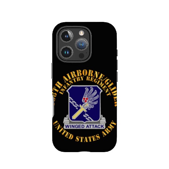 Army 188th Airborne Glider Infantry Regiment DUI X IPhone Cases