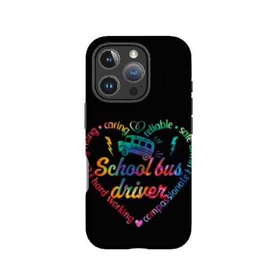 School bus driver back to school IPhone Cases
