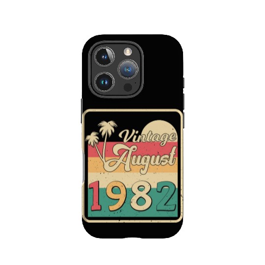 40th Anniversary August 1982 IPhone Cases