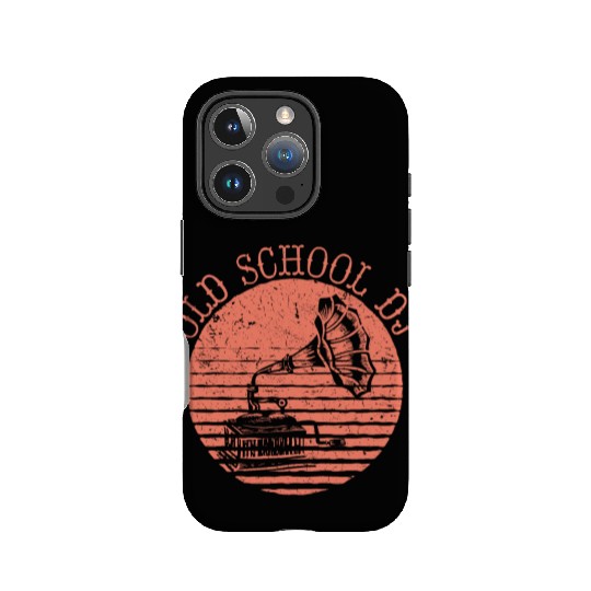 Old School DJ Music Old School DJ Music gift inspi IPhone Cases