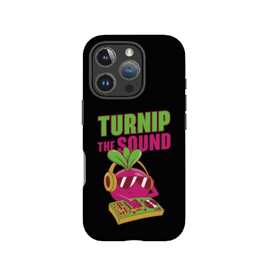 Music Turnip Party Music Lover Vegetable IPhone Cases