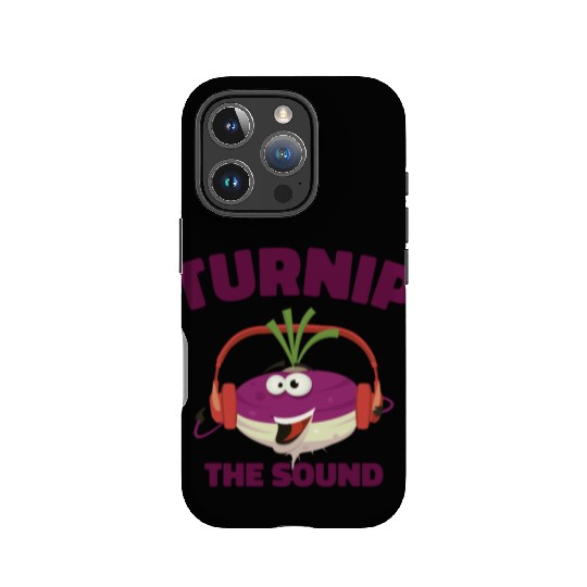 Music Turnip Party Music Lover Vegetable IPhone Cases