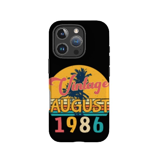 Building Year 1986 In August IPhone Cases