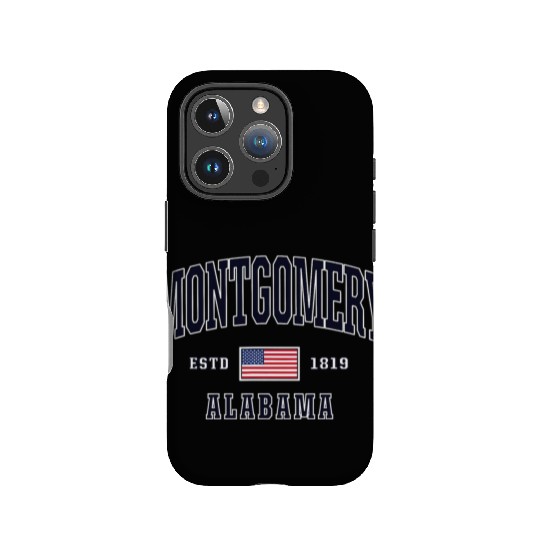 USA FLAG Stars Stripes Montgomery Albm IPhone Cases