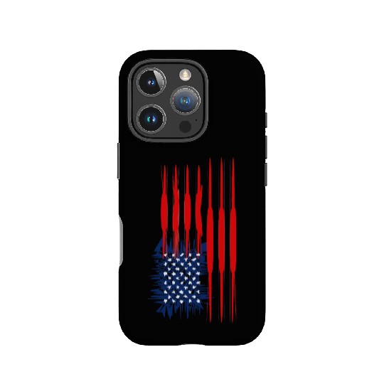US Flag Vertical IPhone Cases American Stars Stripes