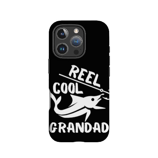REEL COOL GRANDAD, FISHERMAN, GRANDPA IPhone Cases