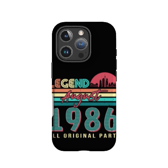 Building Year 1986 In August IPhone Cases